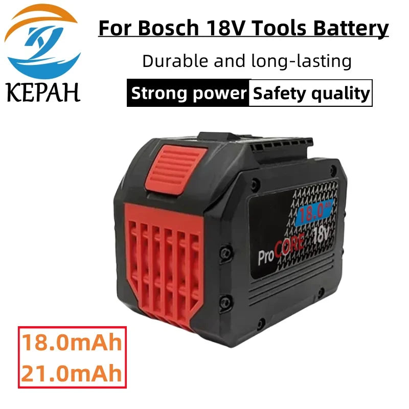 18.0mAh ProCORE Battery Replacement Suitable for 18V Bosch T