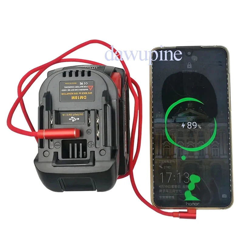 DM18M Converter Adapter For Milwaukee For M18 For Dewalt 20V