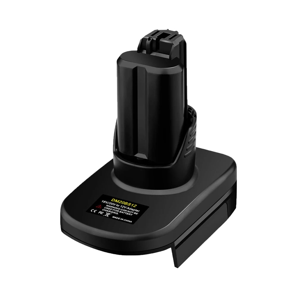 HAKSINKY Battery Adapter for Makita/Dewalt/Milwaukee/Bosch 18V 20V Batteries Convert To Work for Maktia/Bosch 12V Tools