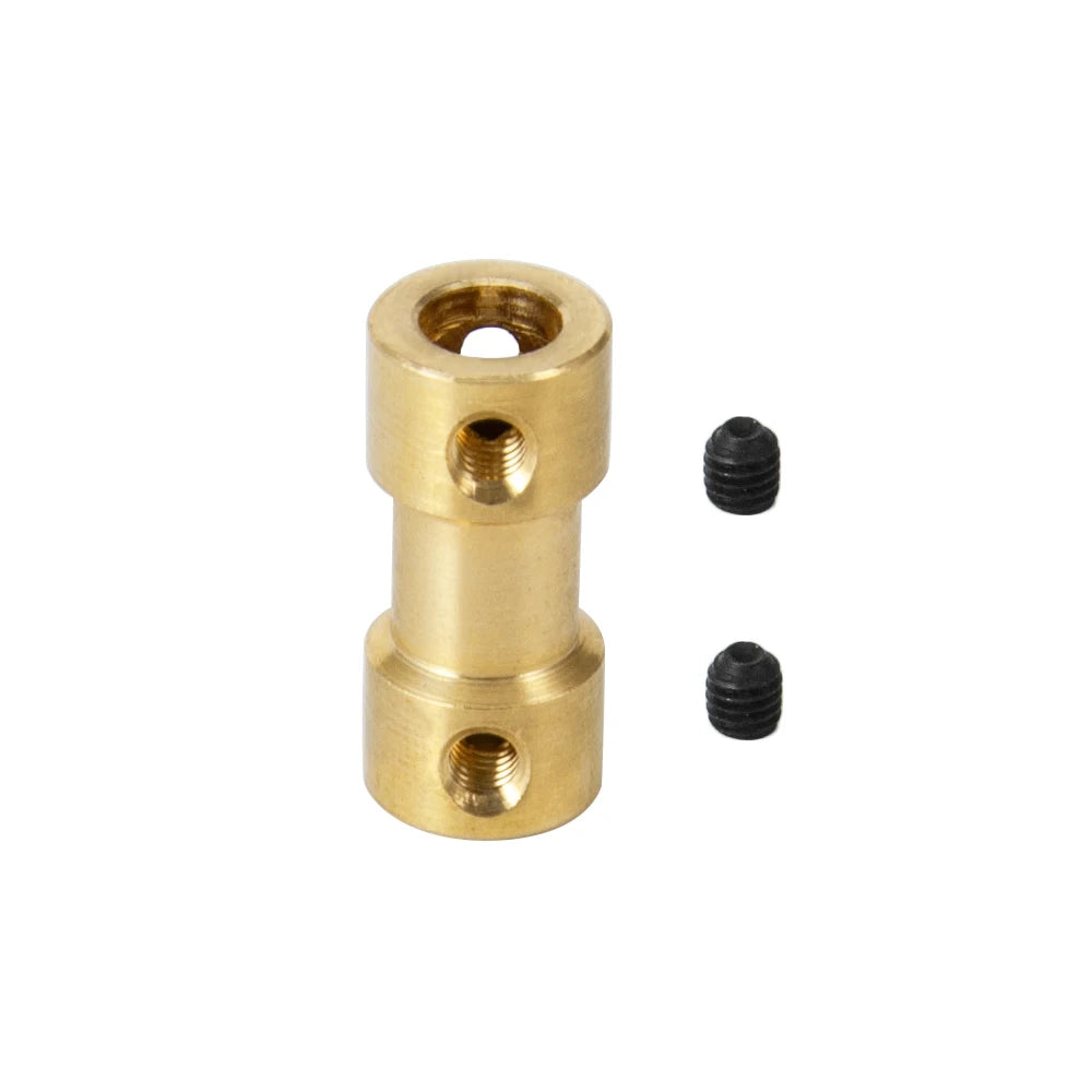 AXSPEED 5PCS 2/2.3/3/3.17/4/5/6mm Brass Flexible Motor Shaft