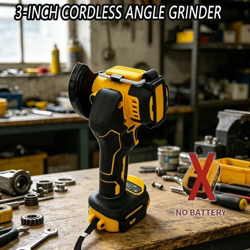 Cordless Angle Grinder 3 Inch Mini Polishing Grinding Machin