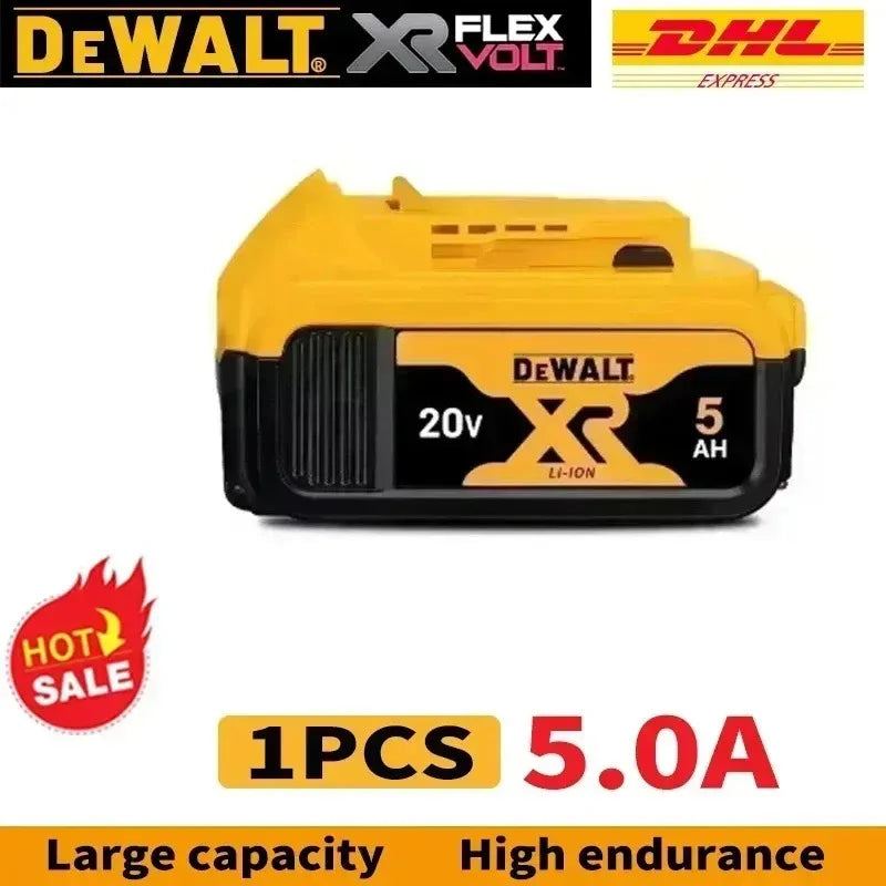 DeWALT XR 100% Original Battery 18V/20V/60V 5.0Ah 6.0Ah 9.0Ah For DCB200 DCB202 DCB205 DCB206 DCB209 DCB609 Power Tool