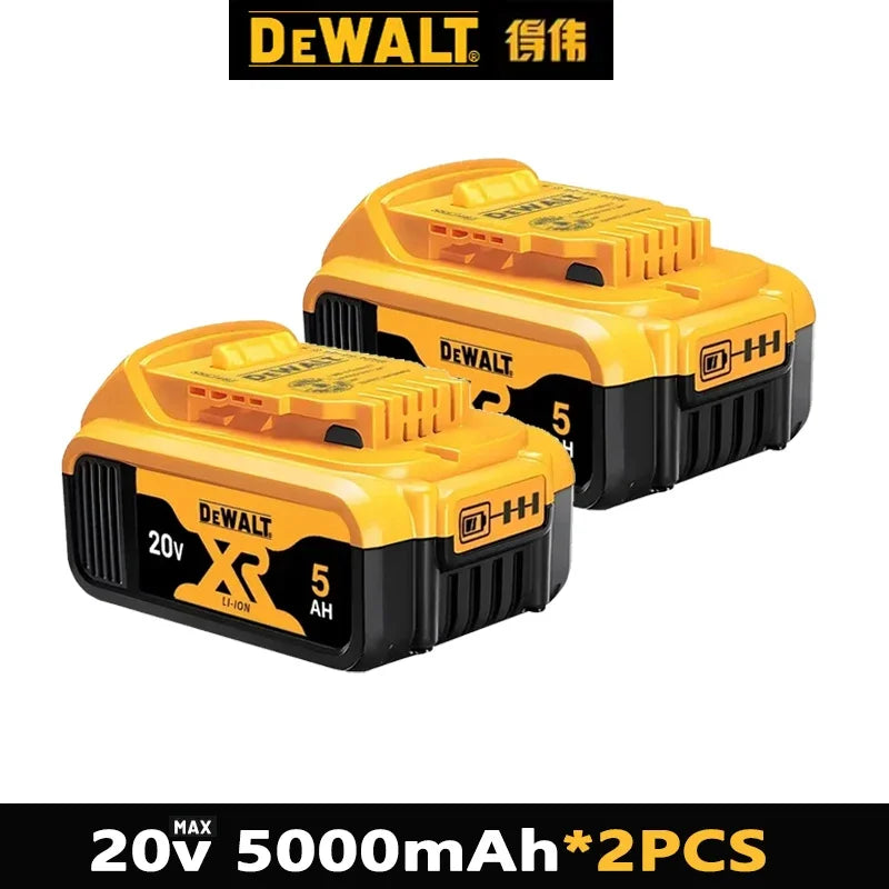 DeWALT 100% Original Battery 20V/60V 6Ah 9Ah MAX FlexVolt for DCB606 DCB205 DCB206 DCB209 DCB182 Power Tool with Charger