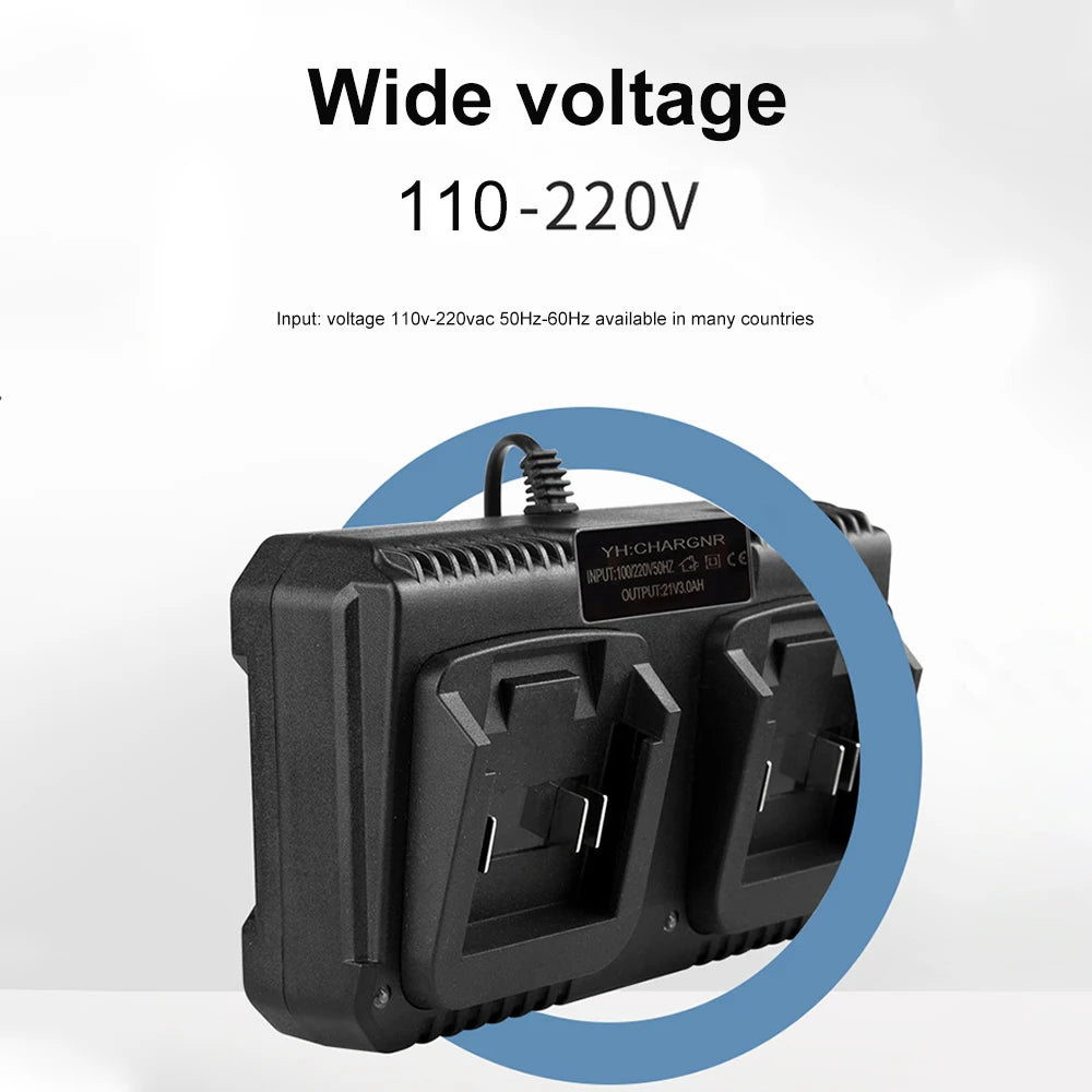 3A Lithium Battery Charger Fast Charging EU/US Plug Power To