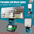 Power Tool Parts for Makita 18V Lithium Battery LED Work Lig