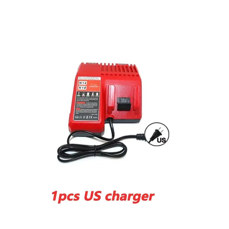 M18 For Milwaukee 18V Power Tool Battery Charger BR XC M18B5 48-11-1860 Built-in 18650 Power Tool Battery 6.0Ah/9.0Ah/12.0Ah