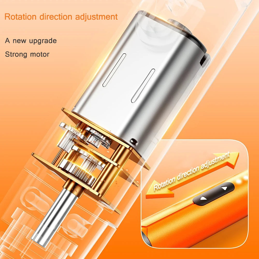 Electric Screwdriver Set Precision Power Tool Kit Rechargeab