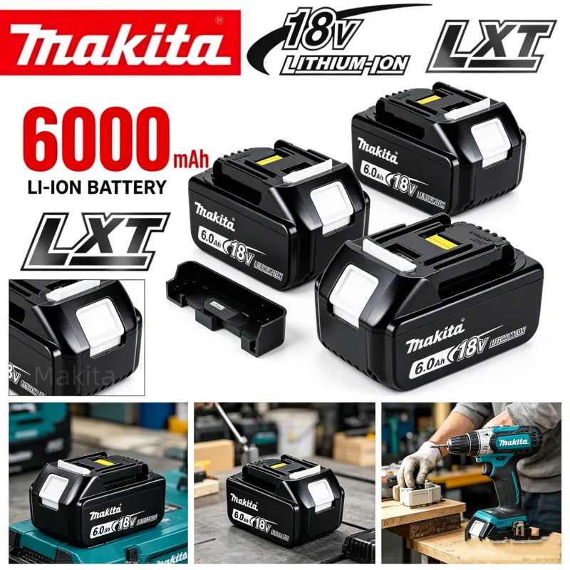 Makita 18V Battery for Makita 18V 6Ah Power Tools The 18V Ma