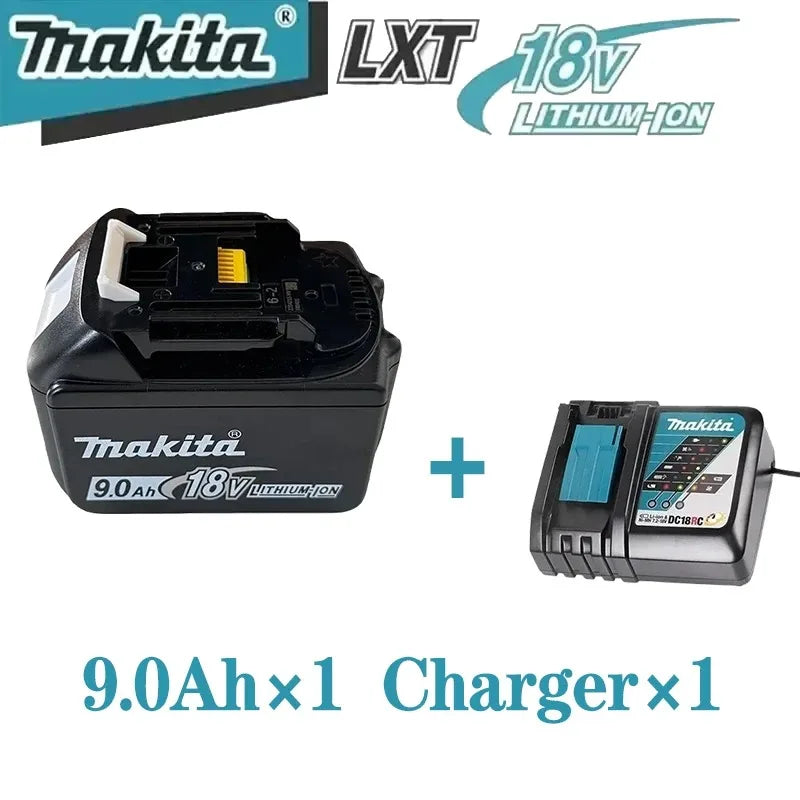 100% Genuine Makita 18V Battery 5Ah 6Ah 9Ah Replacement for BL1860B BL1850B BL1840 BL1830 BL1815 Power Tool Battery