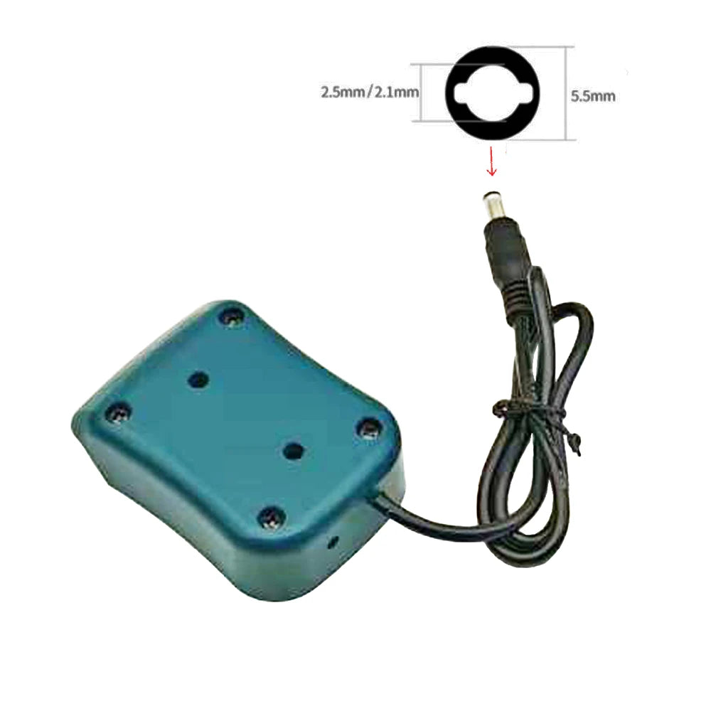 Tool Parts For Makita 10.8V 12V BL1021B BL1041B Li-ion Battery External Power Supply Mount DIY Connector Adapter Dock Holder