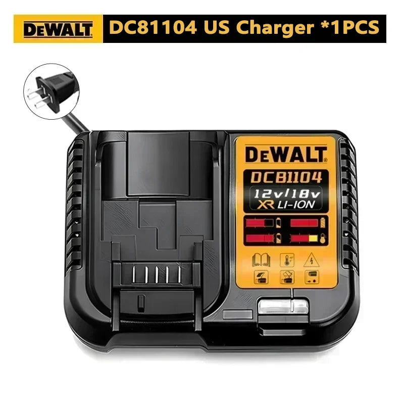 DeWALT 100% Original Battery 20V/60V 6Ah 9Ah MAX FlexVolt for DCB606 DCB205 DCB206 DCB209 DCB182 Power Tool with Charger