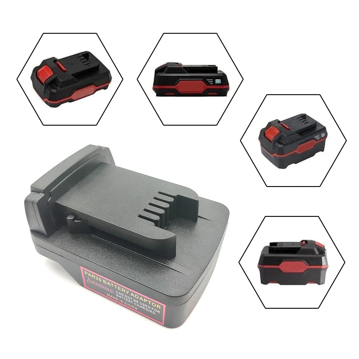 For Parkside 20V Lithium Batteries Battery Adapter Converter