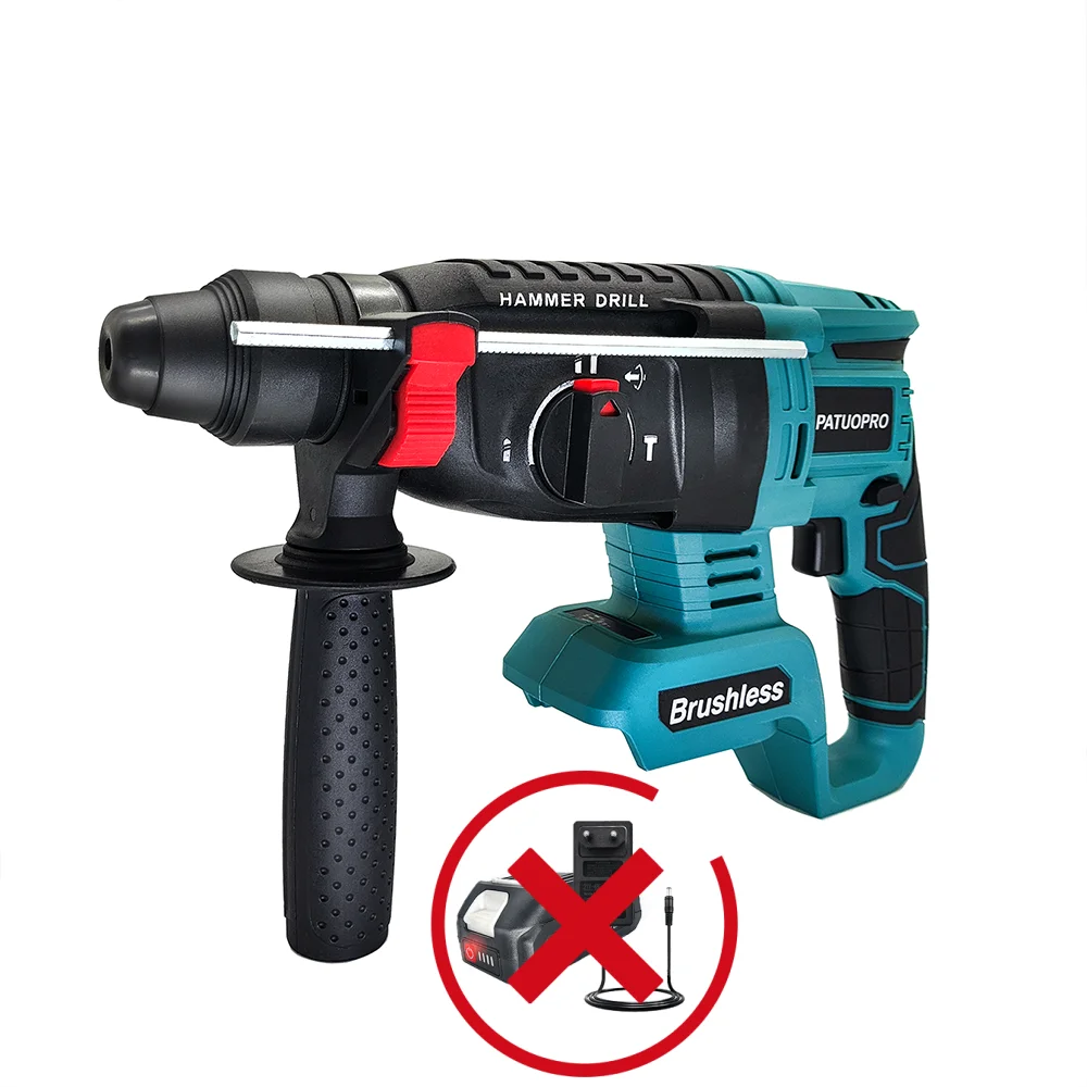 26MM Brushless Electric Hammer Drill Multifunctional Rotary 
