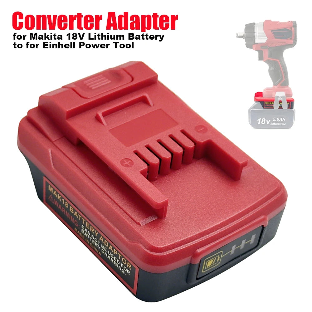 Power Tool Adapter Converter Battery Adapter for Makita 18V 