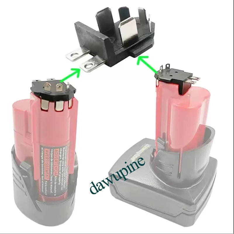 For M12 Lithium Battery Socket Jack Connector Terminal For M