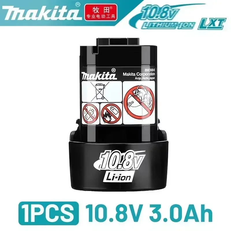 Makita 10.8V Original Battery BL1013 BL1020 BL1030 DF030D Makita 10.8V/12V Charger Replacement Tool 10.8V Makita Battery