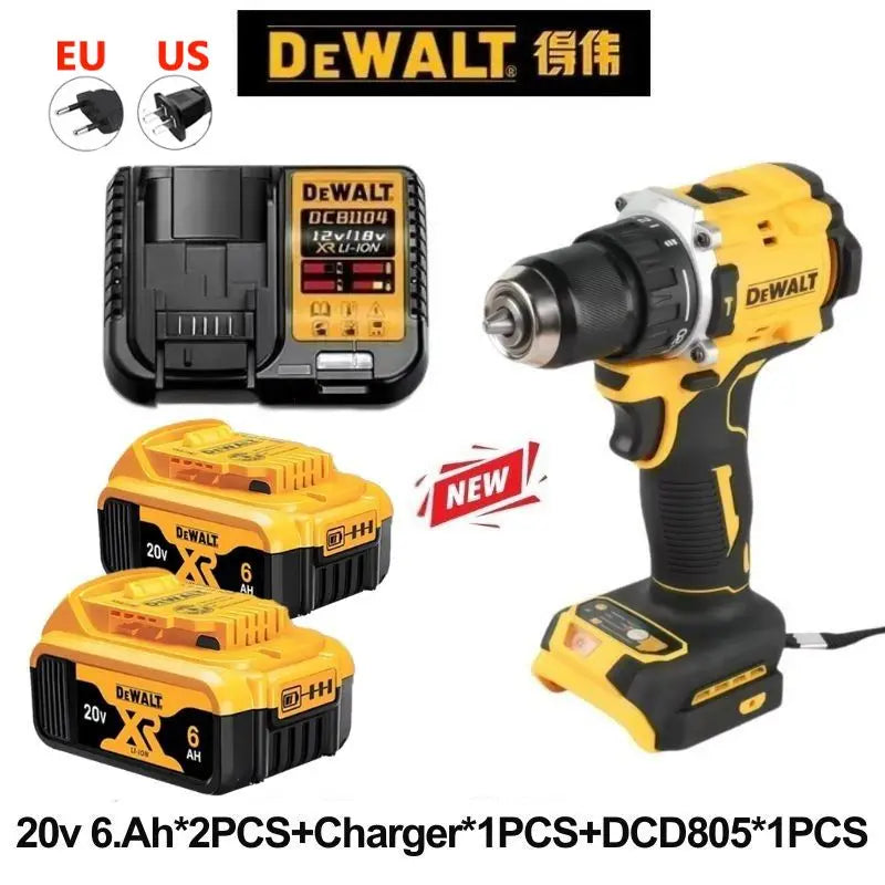 DeWALT 100% Original Battery 20V/60V 6Ah 9Ah MAX FlexVolt for DCB606 DCB205 DCB206 DCB209 DCB182 Power Tool with Charger