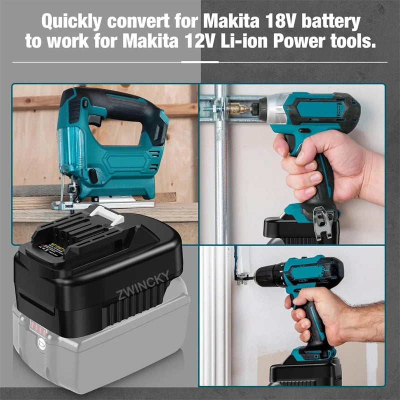 Battery Adapter For Makita 18V to 12V for Makita 18V Li-ion 