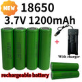 New 18650 Lithium Battery 1200mAh 3.7V INR18650 MJ1 High Pow