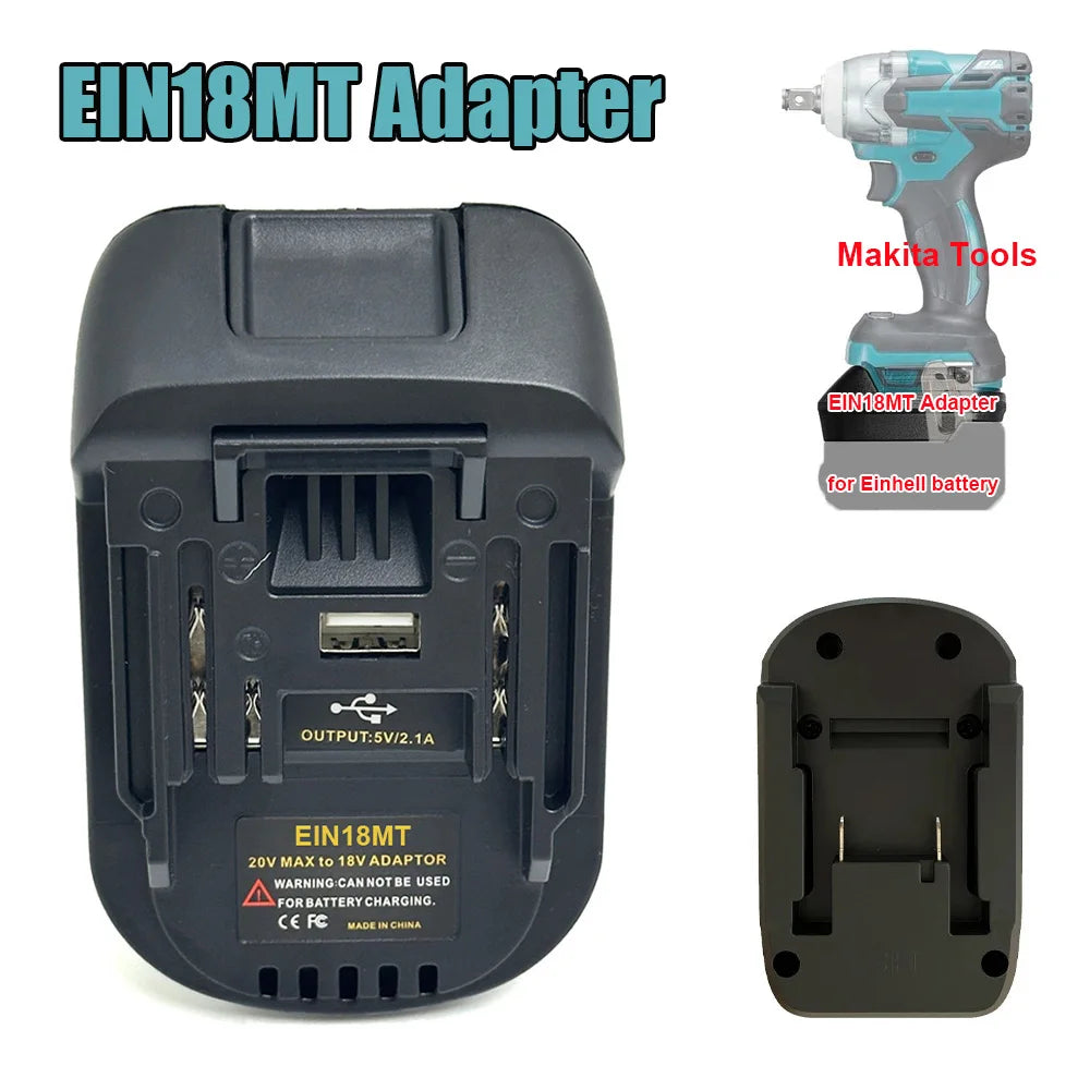 NEW Battery Adapter for Einhell 18V Li-ion Battery Converter