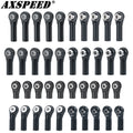 AXSPEED 10Pcs M3 Ball Joint Link Bar Rod End Plastic Ball He