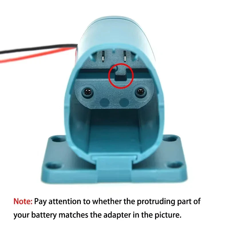For Bosch Adapters 10.8V 12V Battery Power Connector Adapter