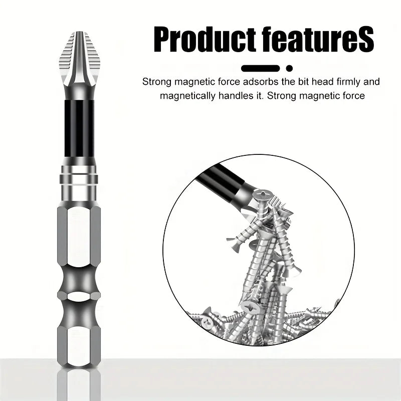 15pcs K5 Non-Slip Anti-Impact Threaded Drill Bit Set High Ma