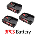 18V 3.0Ah Li-ion Replacement Battery for Bosch PBA PSB PSR Power Tools AL1880CV AL18815CV High Capacity Long Runtime