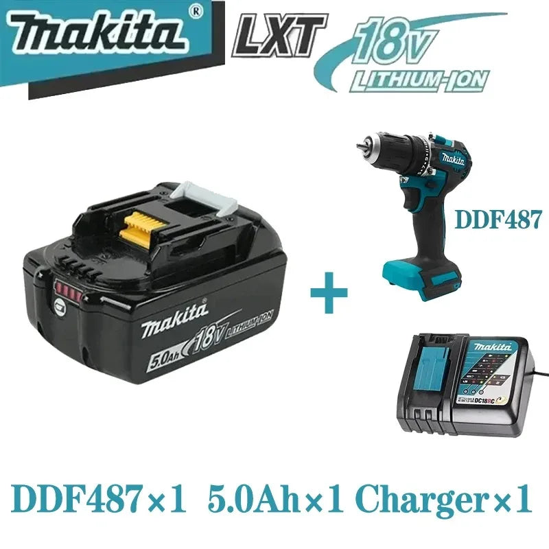 100% Genuine Makita 18V Battery 5Ah 6Ah 9Ah Replacement for BL1860B BL1850B BL1840 BL1830 BL1815 Power Tool Battery