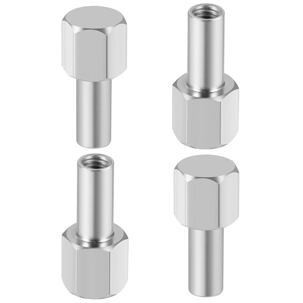 AXSPEED 4PCS 12mm Hex Wheel Hub Drive Adaptor Extension Colu
