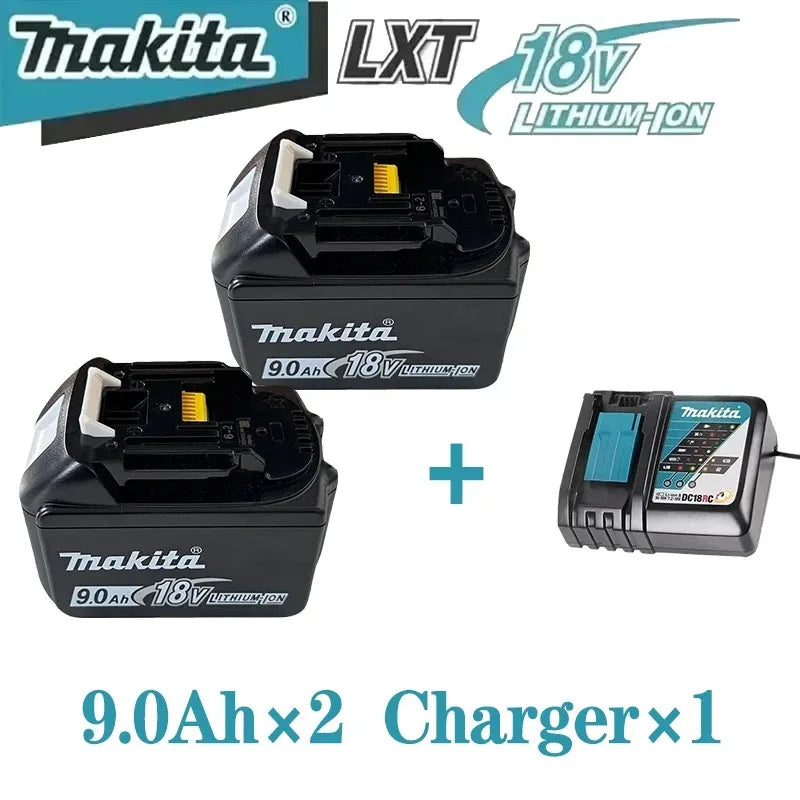 100% Genuine Makita 18V Battery 5Ah 6Ah 9Ah Replacement for BL1860B BL1850B BL1840 BL1830 BL1815 Power Tool Battery