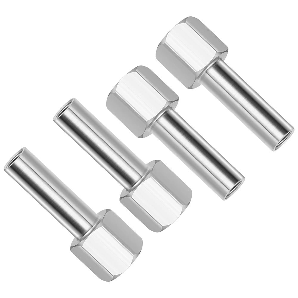 AXSPEED 4PCS 12mm Hex Wheel Hub Drive Adaptor Extension Colu