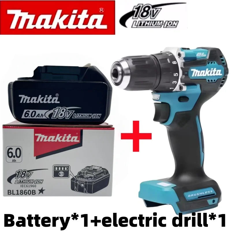 Genuine Makita 18V LXT 6.0Ah Li-ion Rechargeable Battery Replacement for BL1840 BL1850 BL1860 Power Tool Battery