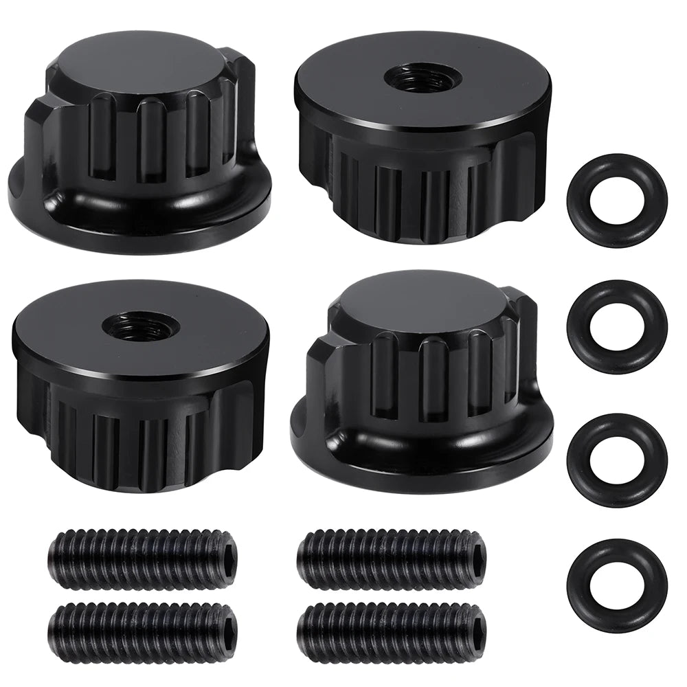 TRINOOD Alu Alloy Front Rear Shock Mount Steering Blocks Linkage Adapter for T-raxxas Slash 1/10 2Wd Short Course Truck Parts