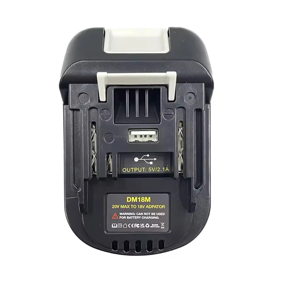 New Battery Adapter for Makita 18V Tools Convert for Dewalt 