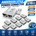 5/10pcs 50A/120A/175A/350A Anderson Style Plug Connectors 12
