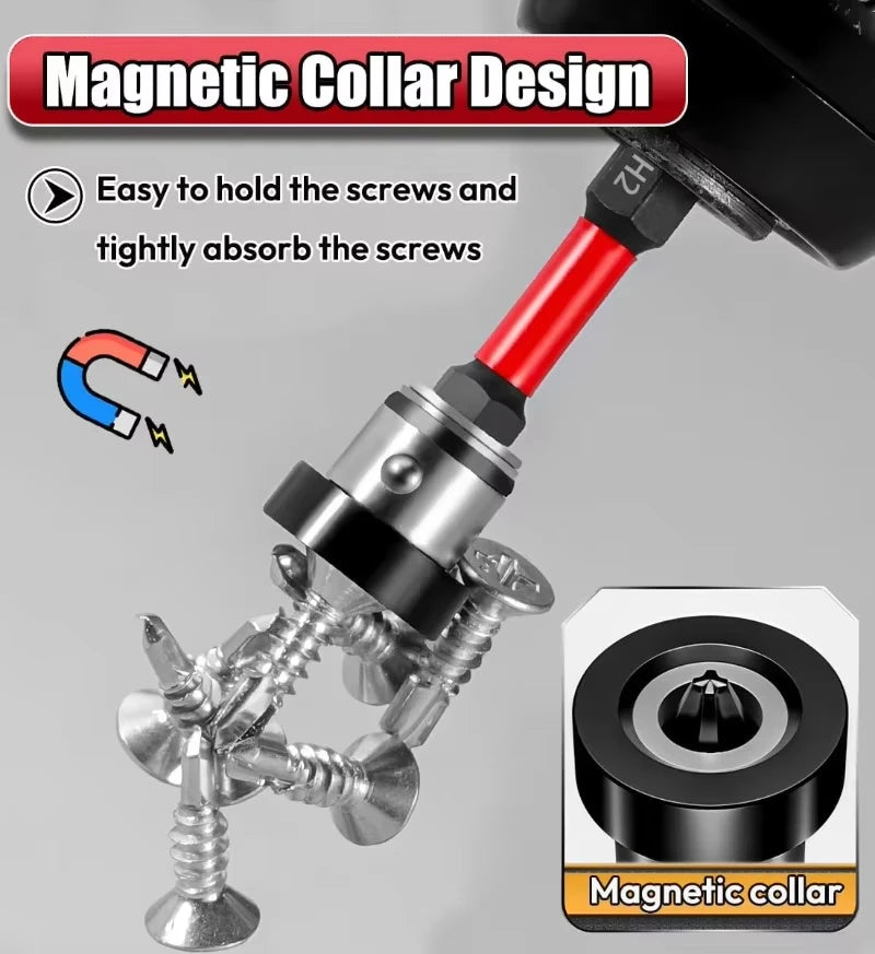 Magnetic Positioning Screwdriver Bits S2 Drywall Screw for P