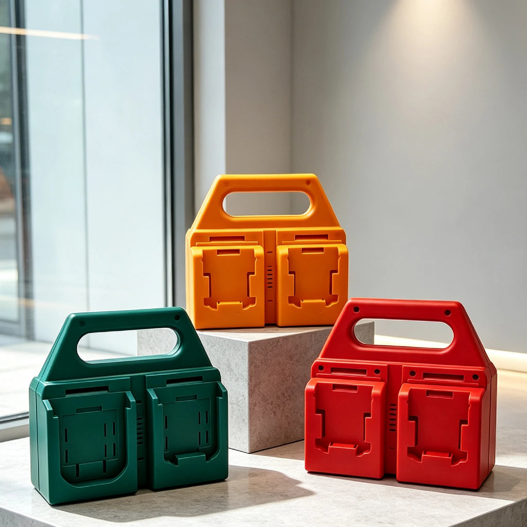 Lithium Ion Batteries Potable Holder Storage Bracket For Dew