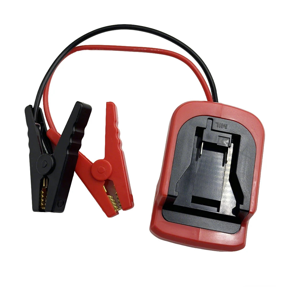 Jumper Cable Adapter for Milwaukee 18V Auto Car Jump Starter