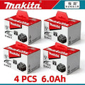 Original Makita 18V DDF487 BL1860 BL1850B BL1850 BL1840 BL1830 Screwdriver Battery Charger 18v Replacement Power Tool Batteries