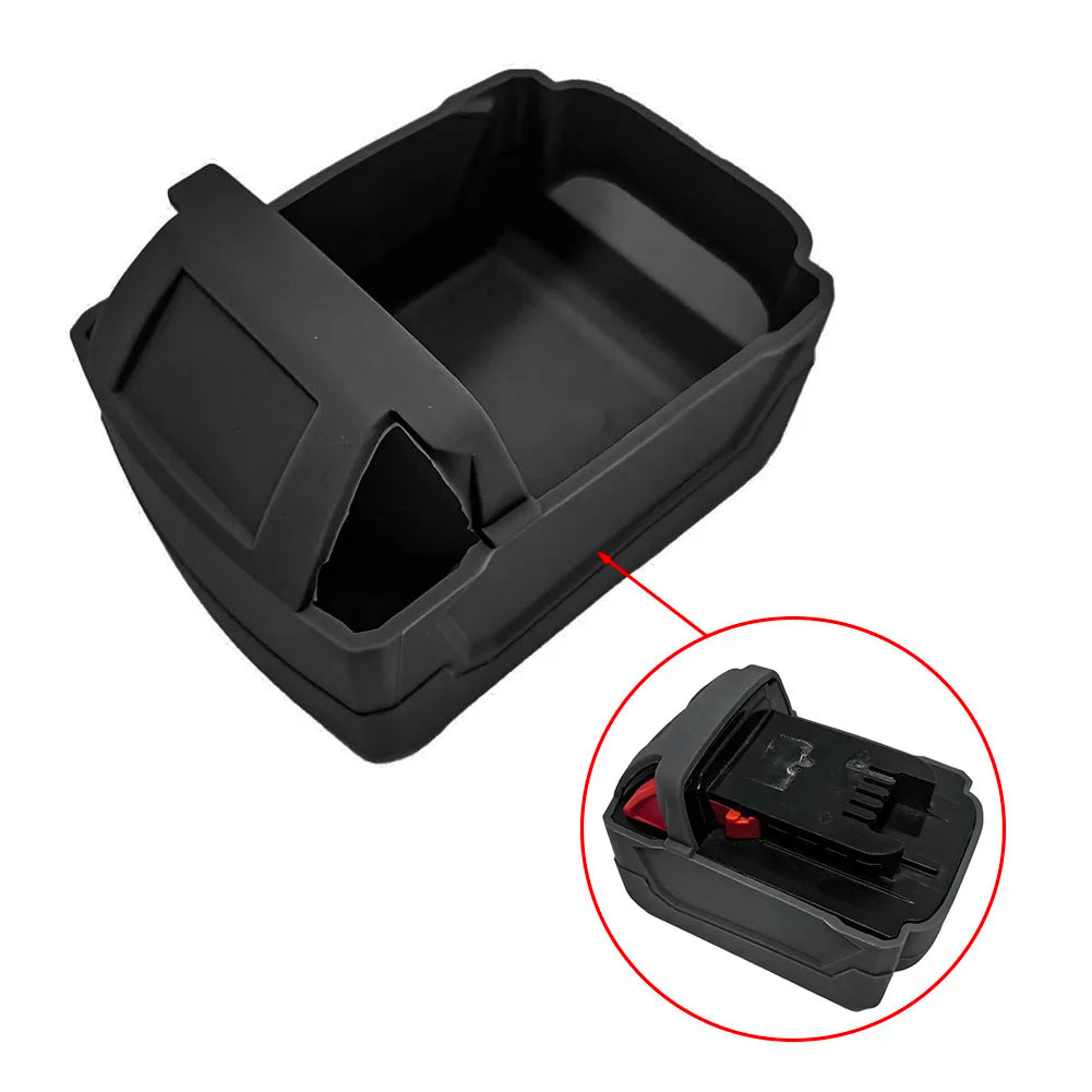 1 Pc Protect Case For 18V 3.0 4.0 5.0 Battery Silicone Prote
