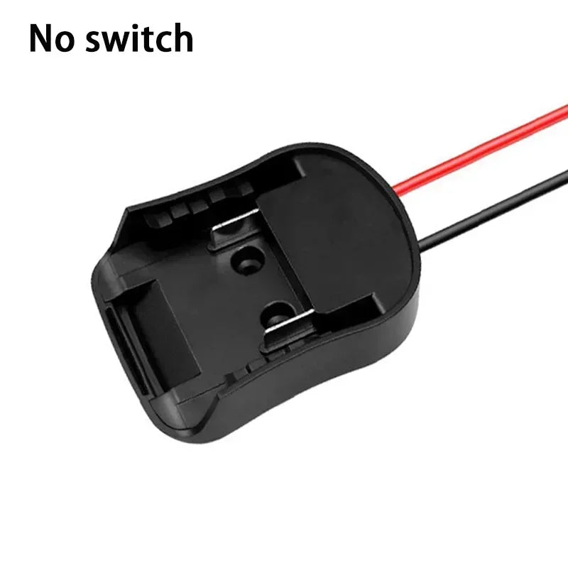 External Battery Adapter Converter for Makita 14V/18V Battery DIY Power Tool BL1830 BL1840 BL1850 BL1860 Li-ion Battery