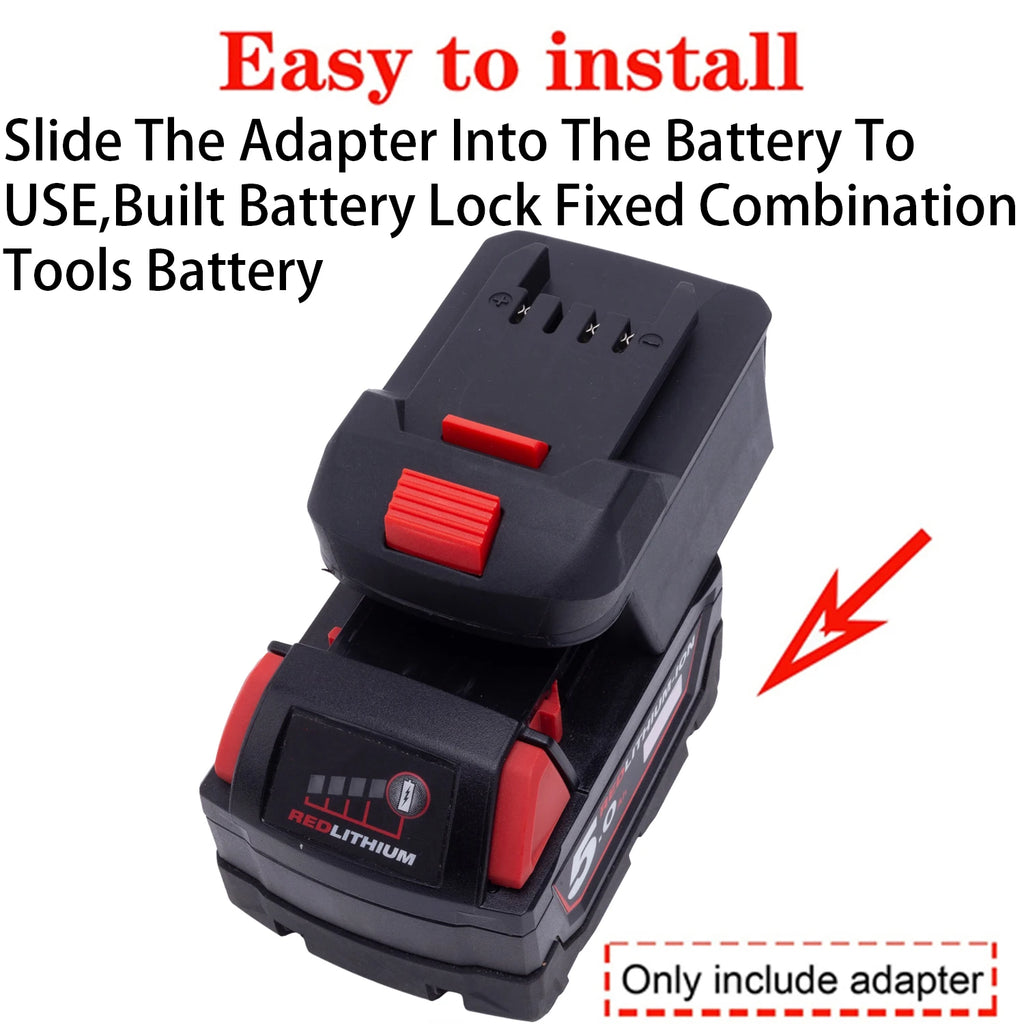 Battery Adapter/Converter for Lidl Parkside X20V Li-ion Tool