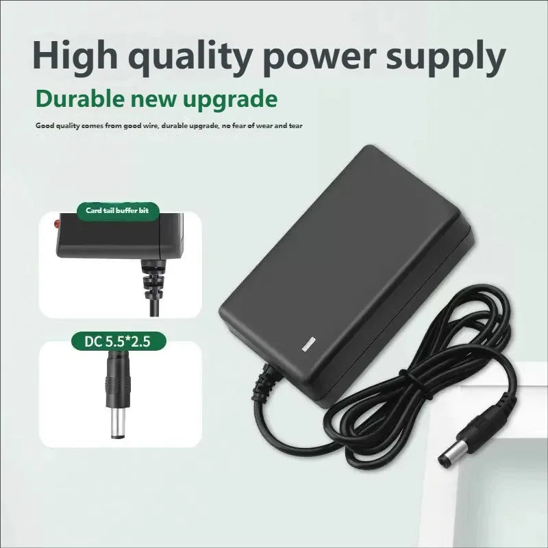 Lithium Battery Charger 21V 1A 2A EU US Plug Transformer for