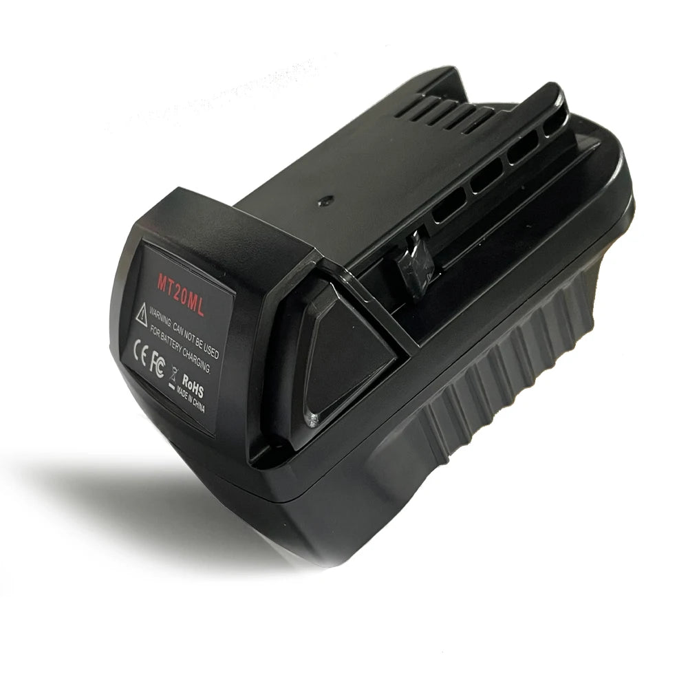 MT20ML Adapter for Makita 18V Li-ion Battery BL1830 BL1860 B