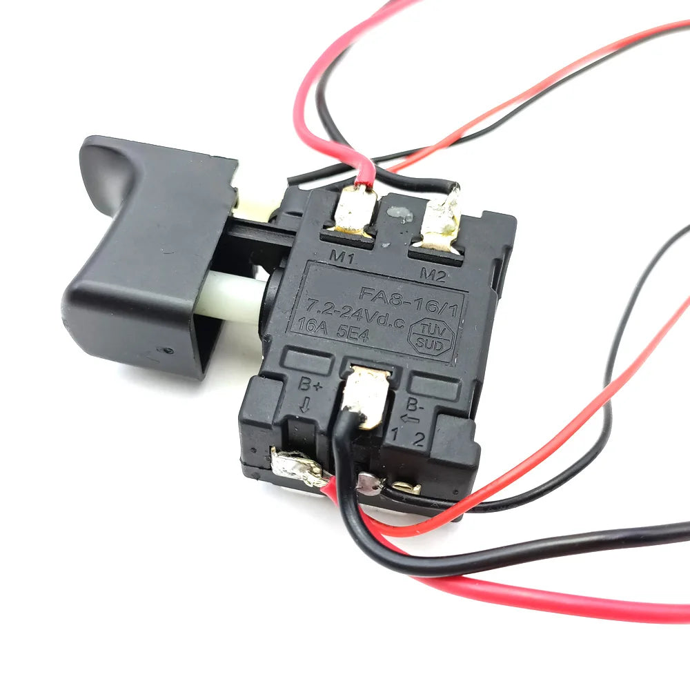 1PCS DC7.2-24V 16A 5E4 Knife Saw Speed Control Switch Electr