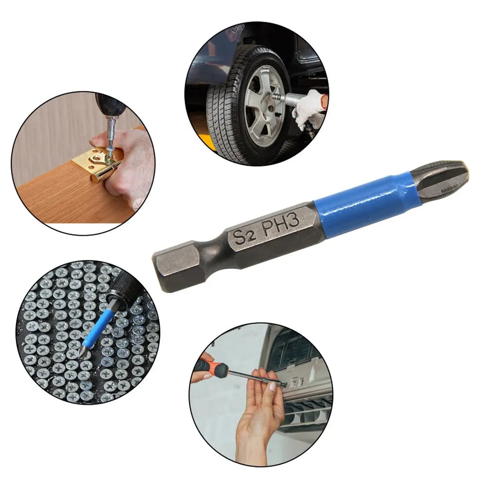 6pc Hexagonal Handle Anti Skid Electric Screwdriver Woodwork