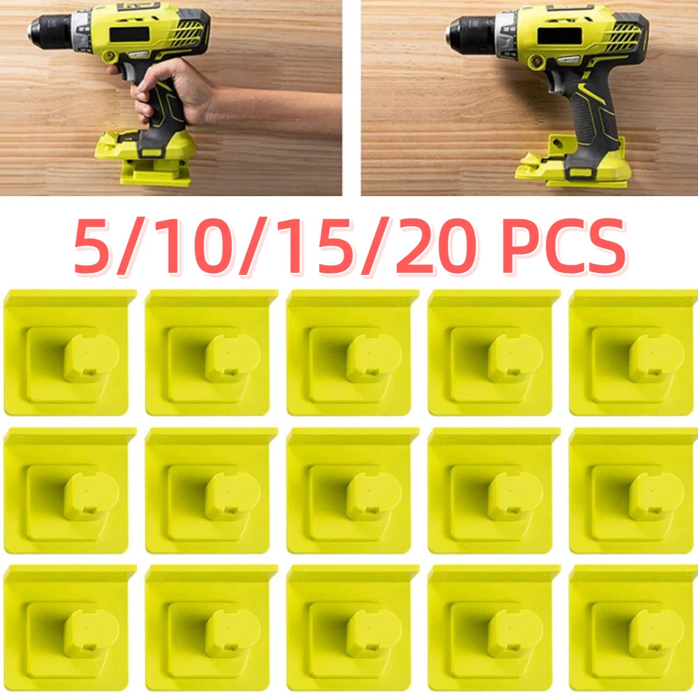 5-20Pcs Wall Mount Machine Storage Rack for Ryobi 18V Lithiu