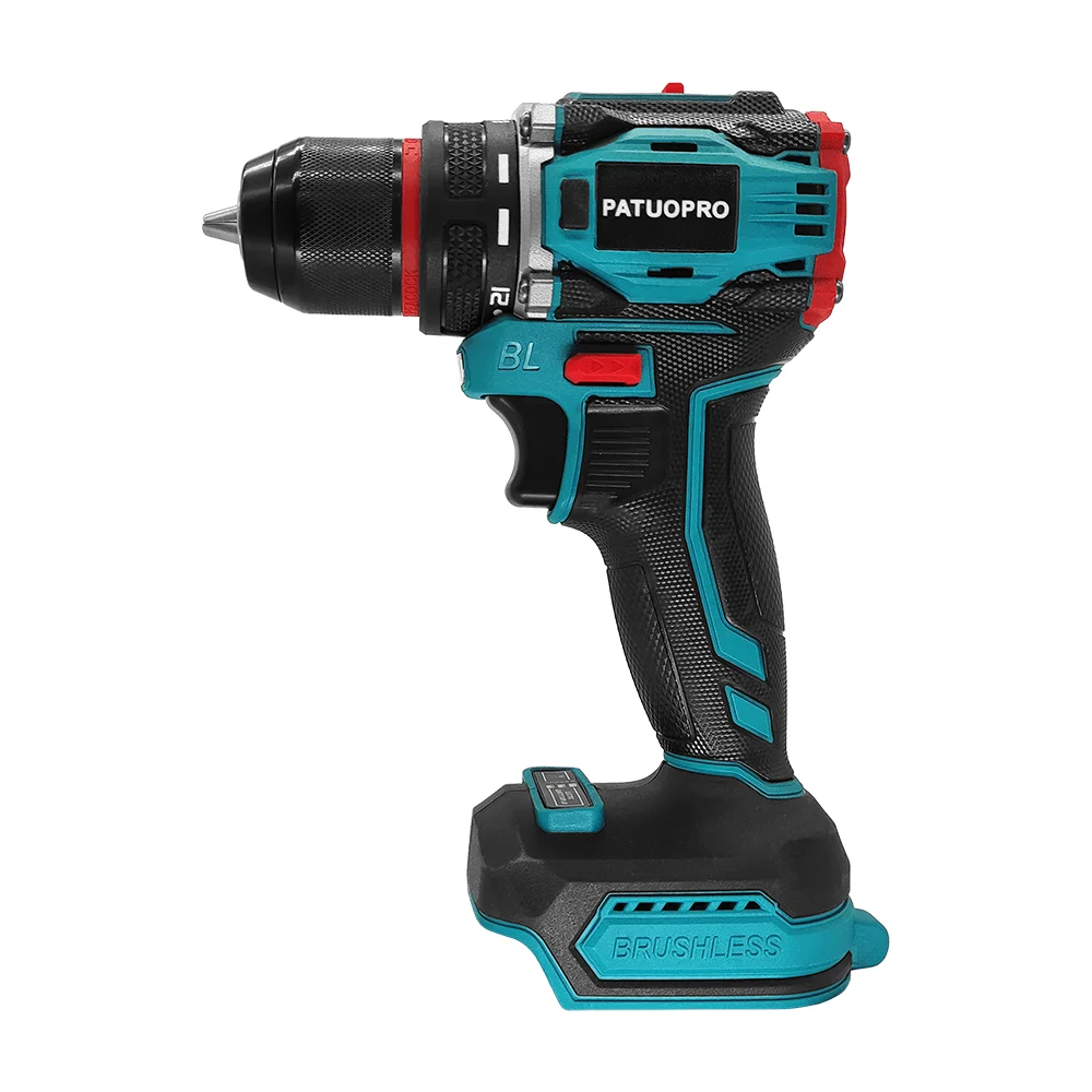 10mm Brushless 2-Speed Electric Drill Cordless Drill Screwdr