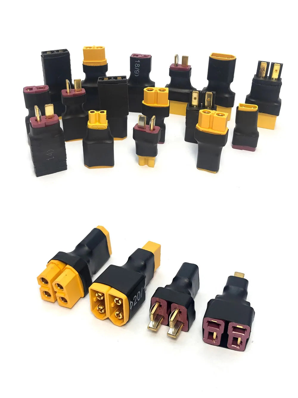 YSIDO RC Battery Adapter XT60/XT30/XT90/T Plug/TRX Connector